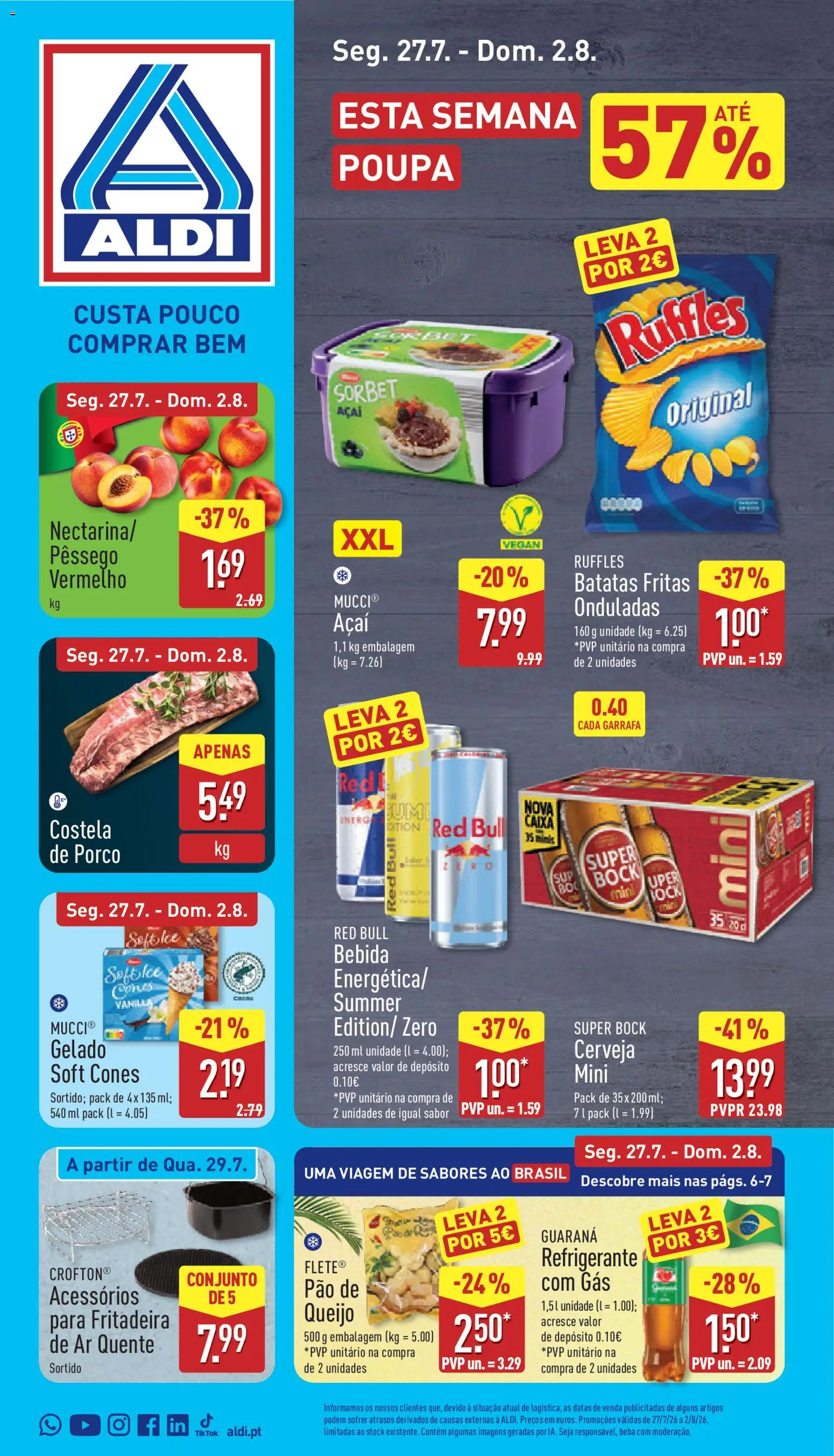 Pré-visualização do folheto da loja Aldi válida a partir de 27/07/2026