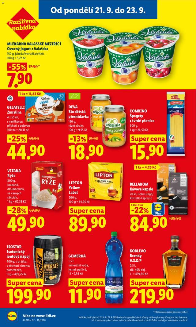 Nový Lidl leták od 21.09.