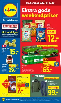 Eksempel på tilbudsavis Lidl - Tilbudsavis fra butik Lidl gyldig fra 04/10/2026