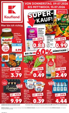 Vorschau von dem Prospekt des Geschäftes Kaufland, gültig ab dem 09.07.2026