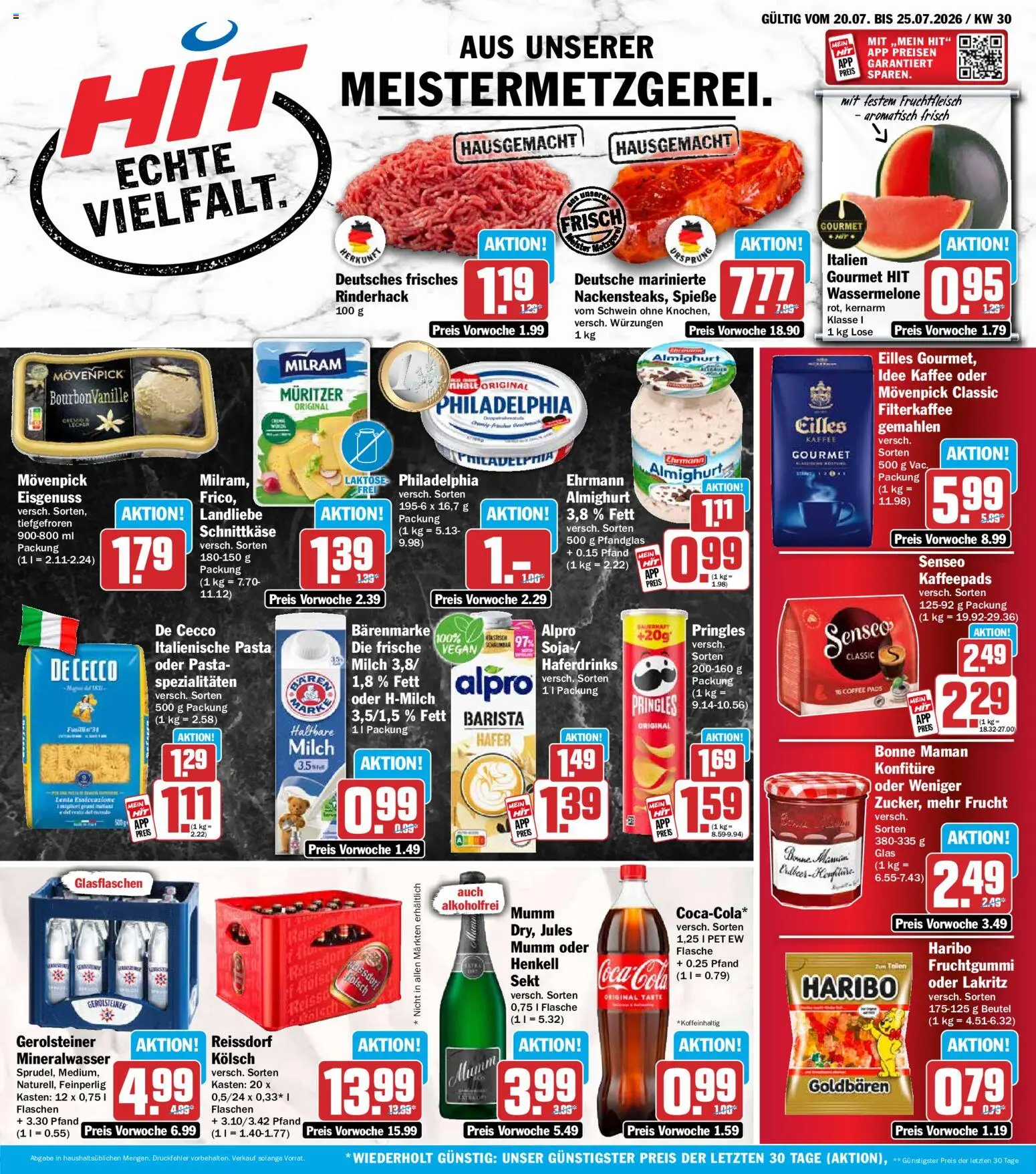 Vorschau von dem Prospekt des Geschäftes HIT, gültig ab dem 20.07.2026