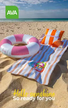 Voorbeeld van AVA Publicité Hello Summer van winkel AVA geldig vanaf 29/05/2026
