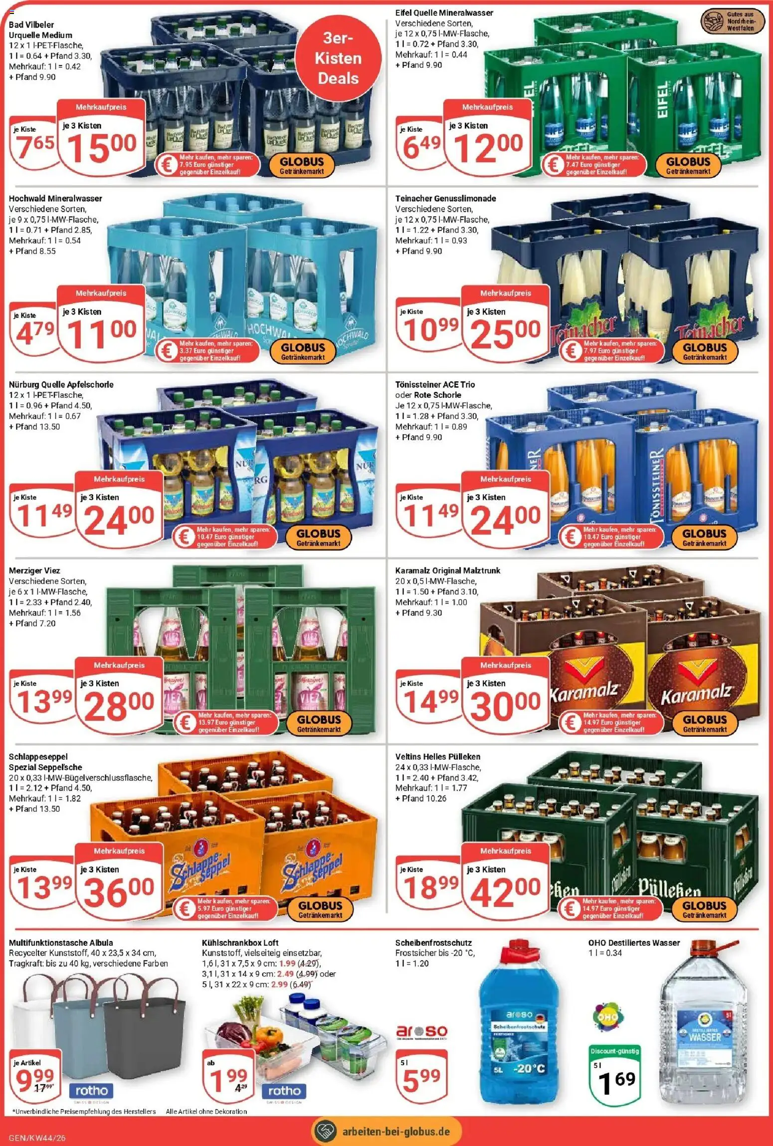 Vorschau von dem Prospekt des Geschäftes Globus, gültig ab dem 26.10.2026