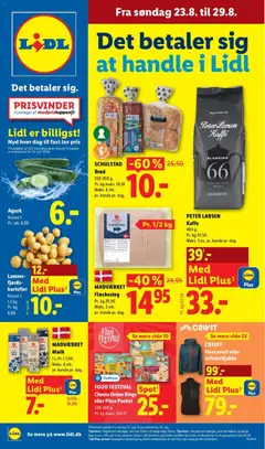 Eksempel på tilbudsavis Lidl - Tilbudsavis fra butik Lidl gyldig fra 23/08/2026