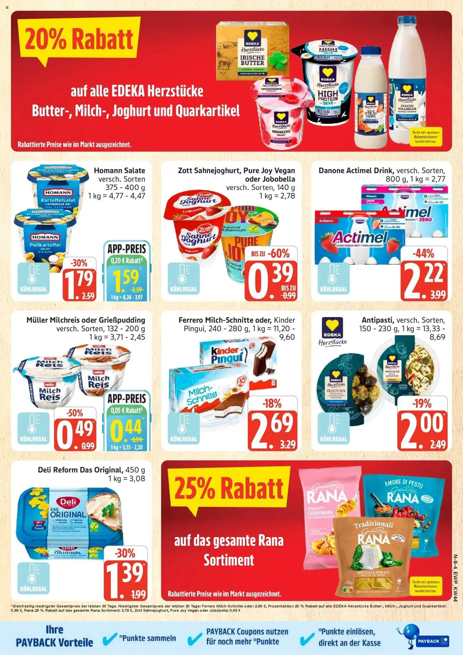 Vorschau von dem Prospekt des Geschäftes Edeka, gültig ab dem 26.10.2026
