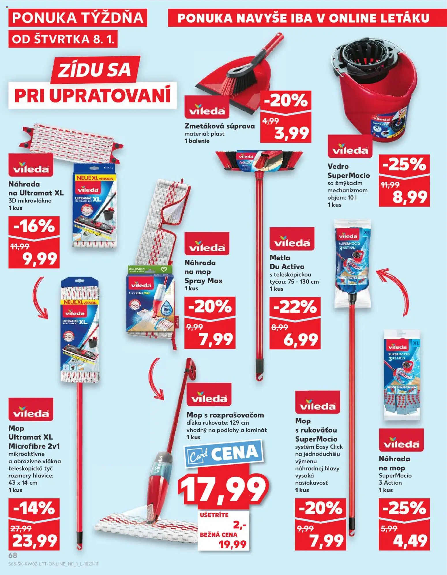 Náhľad Kaufland letáku platného od 08.01.2026 - Mop