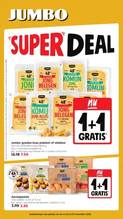 Voorbeeld van Jumbo folder van winkel Jumbo geldig vanaf 04-11-2026