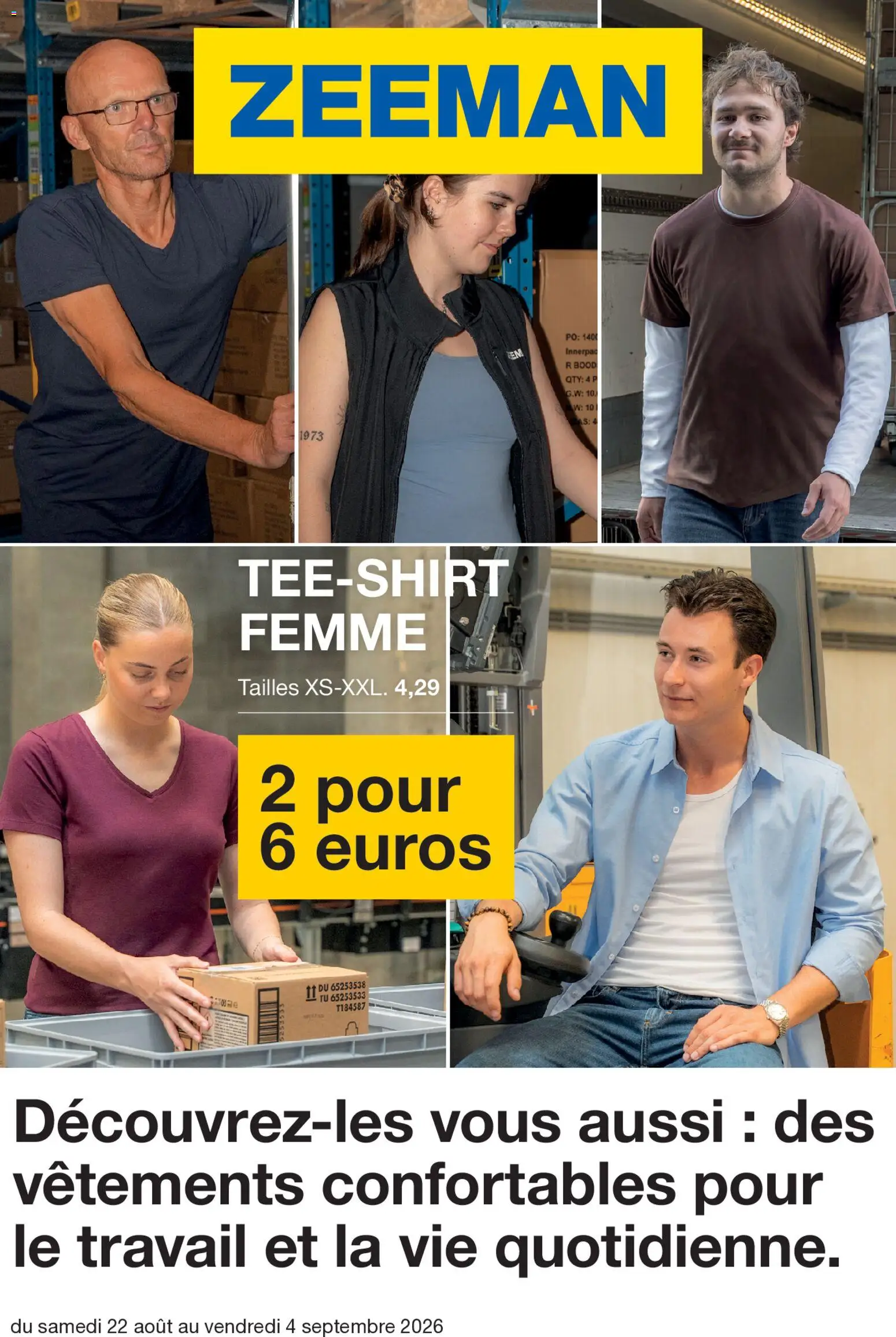 Prévisualisation de Zeeman catalogue du magasin Zeeman formulaire valide 22/08/2026