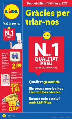 Vista previa del folleto de la tienda Lidl válido desde el 11/05/2026 