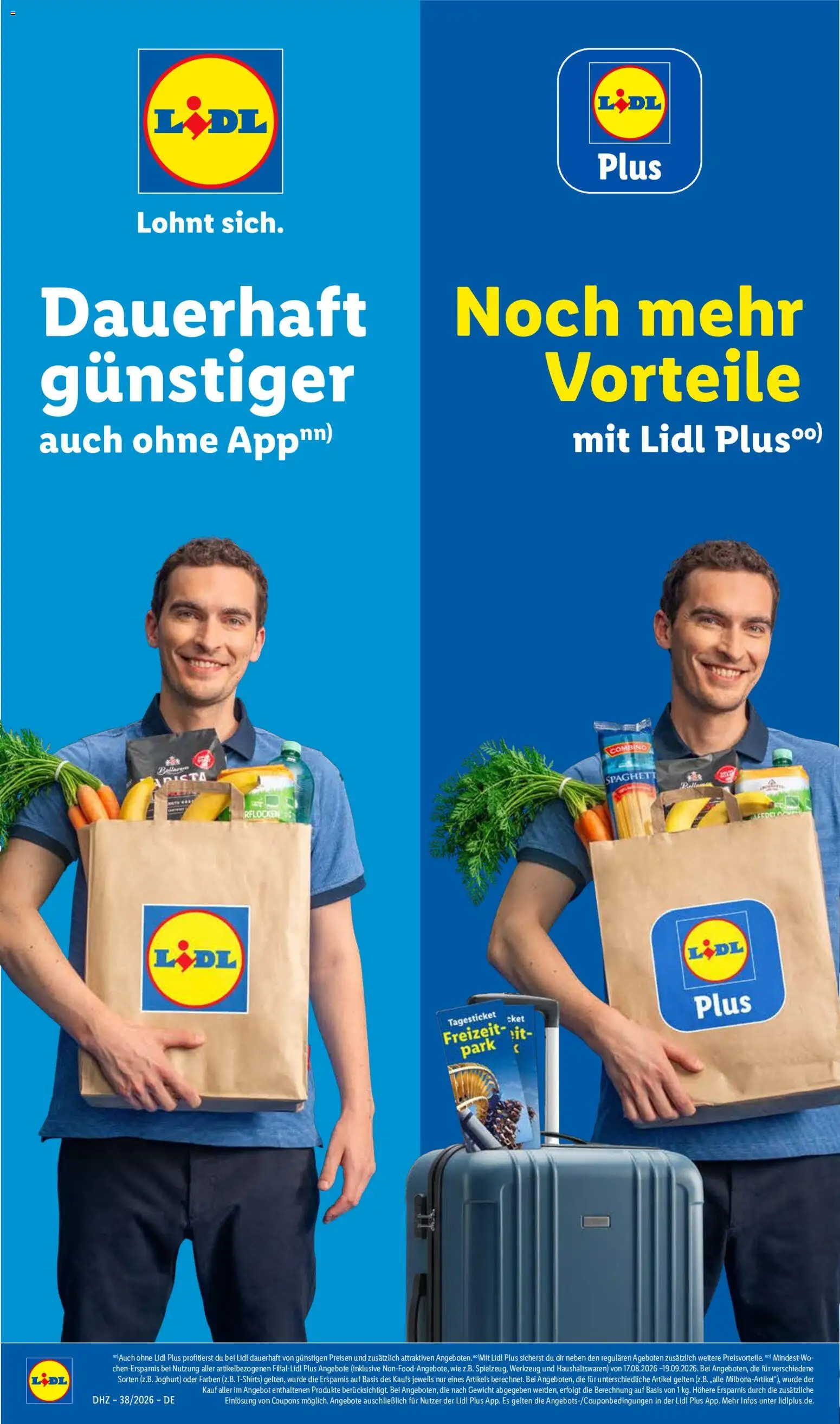 Vorschau von dem Prospekt des Geschäftes Lidl, gültig ab dem 14.09.2026 - Wasser, Bomberjacke, Jacke, Shirt, Cargohose