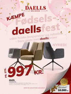 Eksempel på tilbudsavis Daells Bolighus - Tilbudsavis fra butik Daells Bolighus gyldig fra 29/10/2026