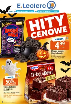 Pogląd gazetki "E.Leclerc gazetka - Hity cenowe" ze sklepu E.Leclerc ważnej od 26.10.2026