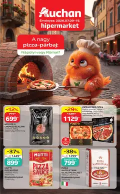 Auchan - Auchan A nagy pizza-párbaj megtekintése, amely érvényes 2026.07.09.-től