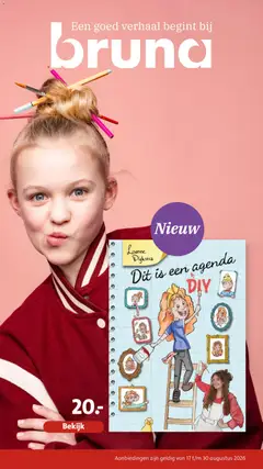 Voorbeeld van Bruna folder van winkel Bruna geldig vanaf 17-08-2026