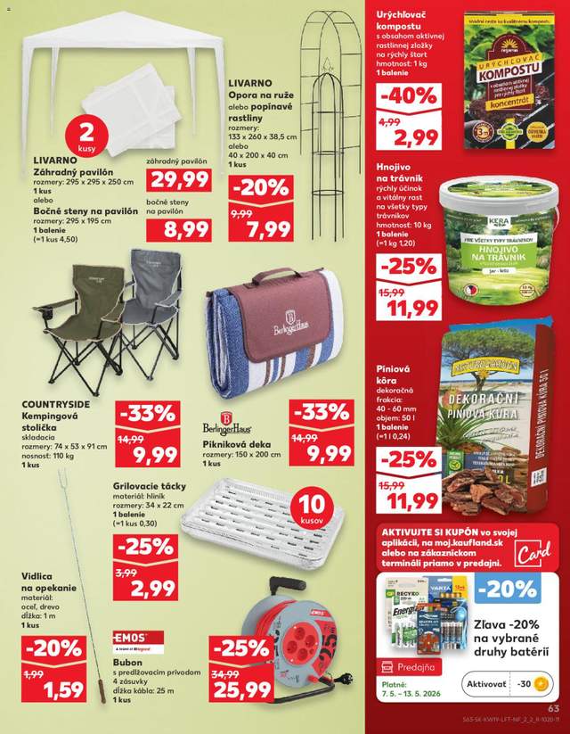Nový Kaufland leták od 07.05.