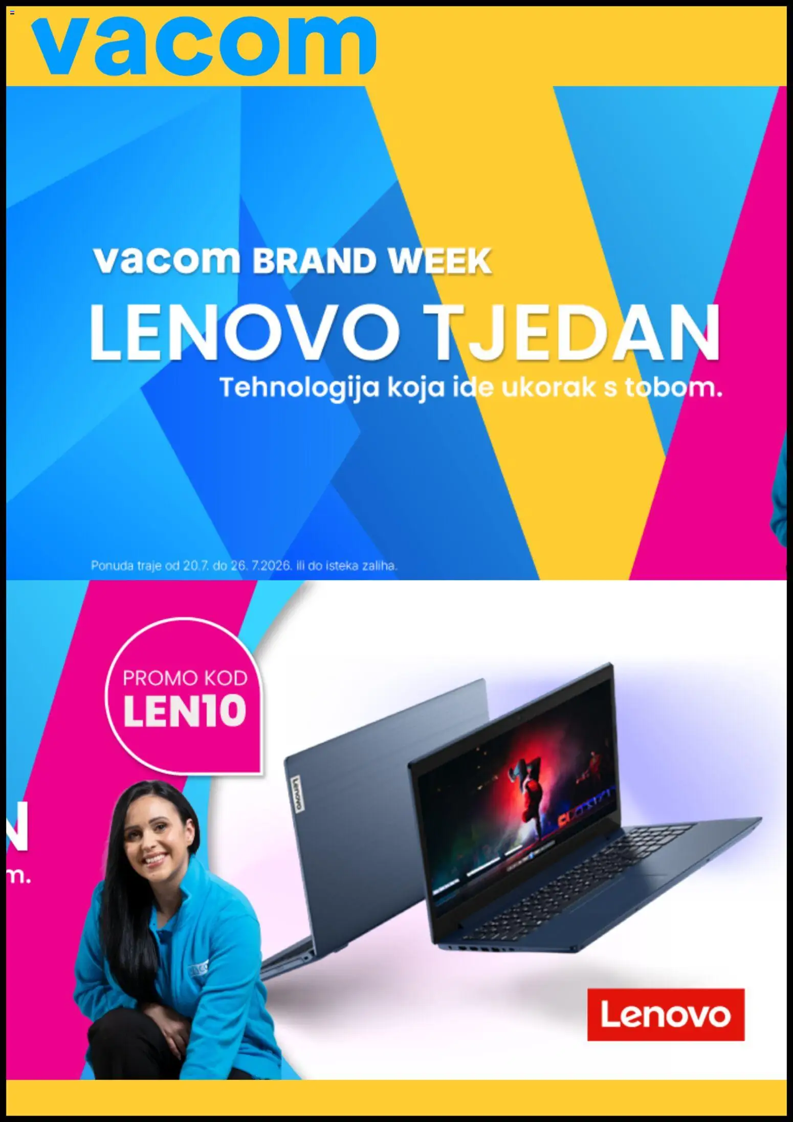 Pregled letka Vacom Katalog trgovine Vacom vrijedi od 20.07.2026