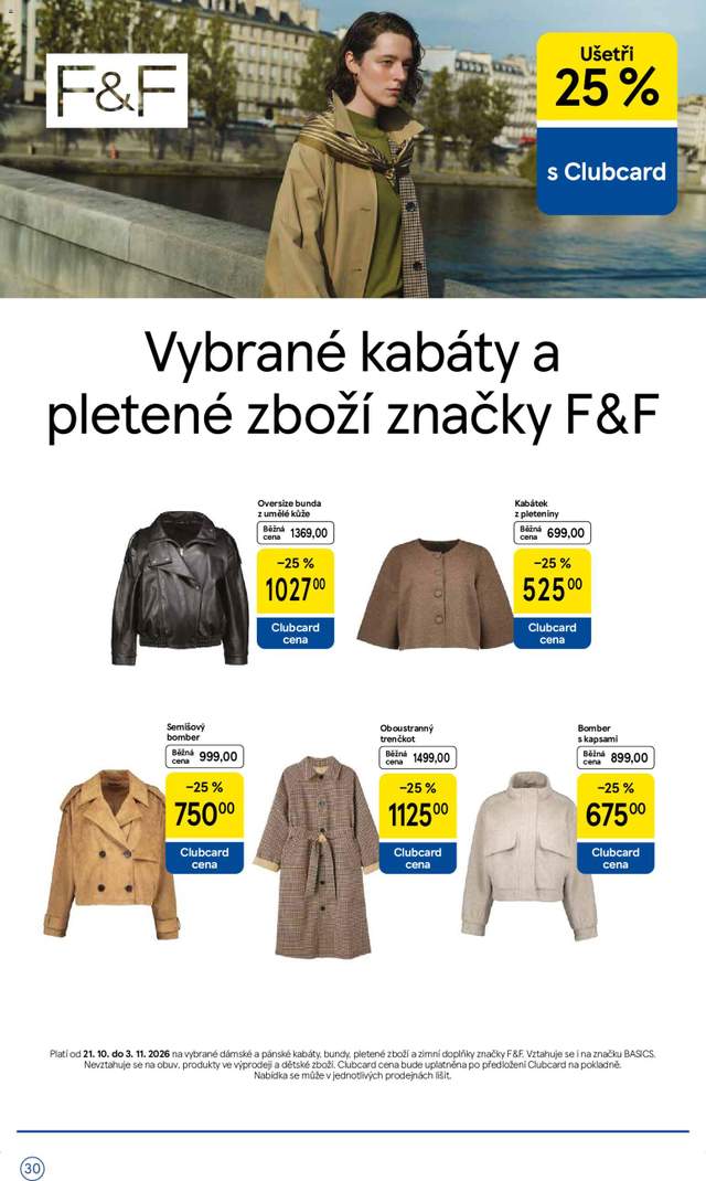 Nový Tesco leták od 21.10.