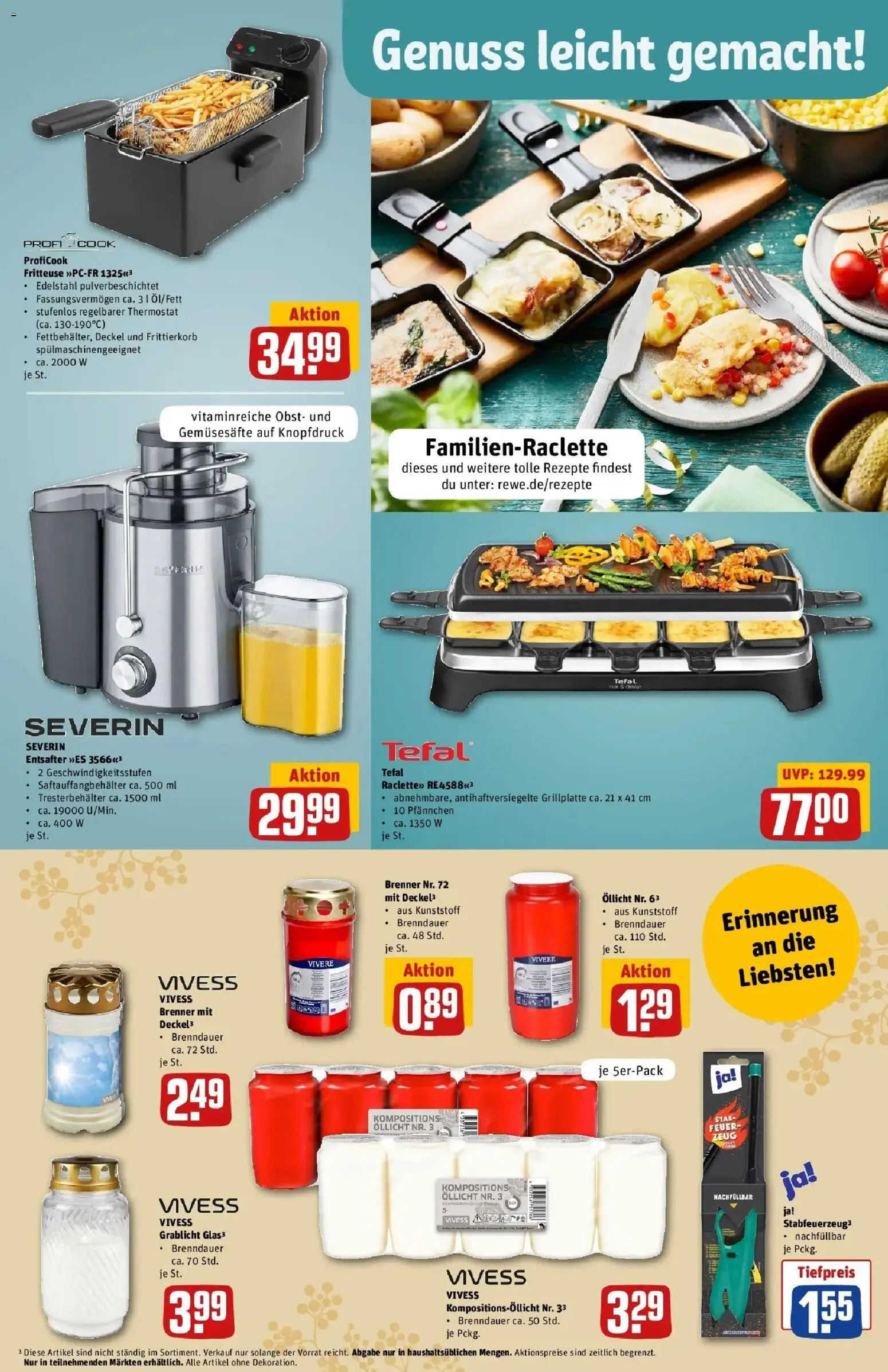 Vorschau von dem Prospekt des Geschäftes Rewe, gültig ab dem 26.10.2026