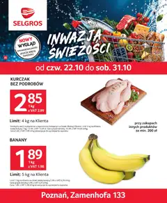 Pogląd gazetki "Selgros cash&carry gazetka - Inwazja świeżości" ze sklepu Selgros cash&carry ważnej od 22.10.2026