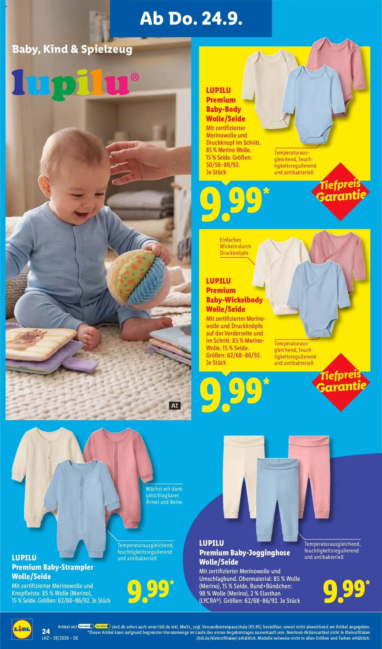 Vorschau von dem Prospekt des Geschäftes Lidl, gültig ab dem 21.09.2026