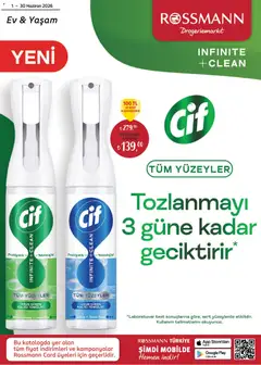 Rossmann Rossmann Haziran Ev & Yaşam Kataloğu 01.06.2026 - Broşürünün önizlemesi