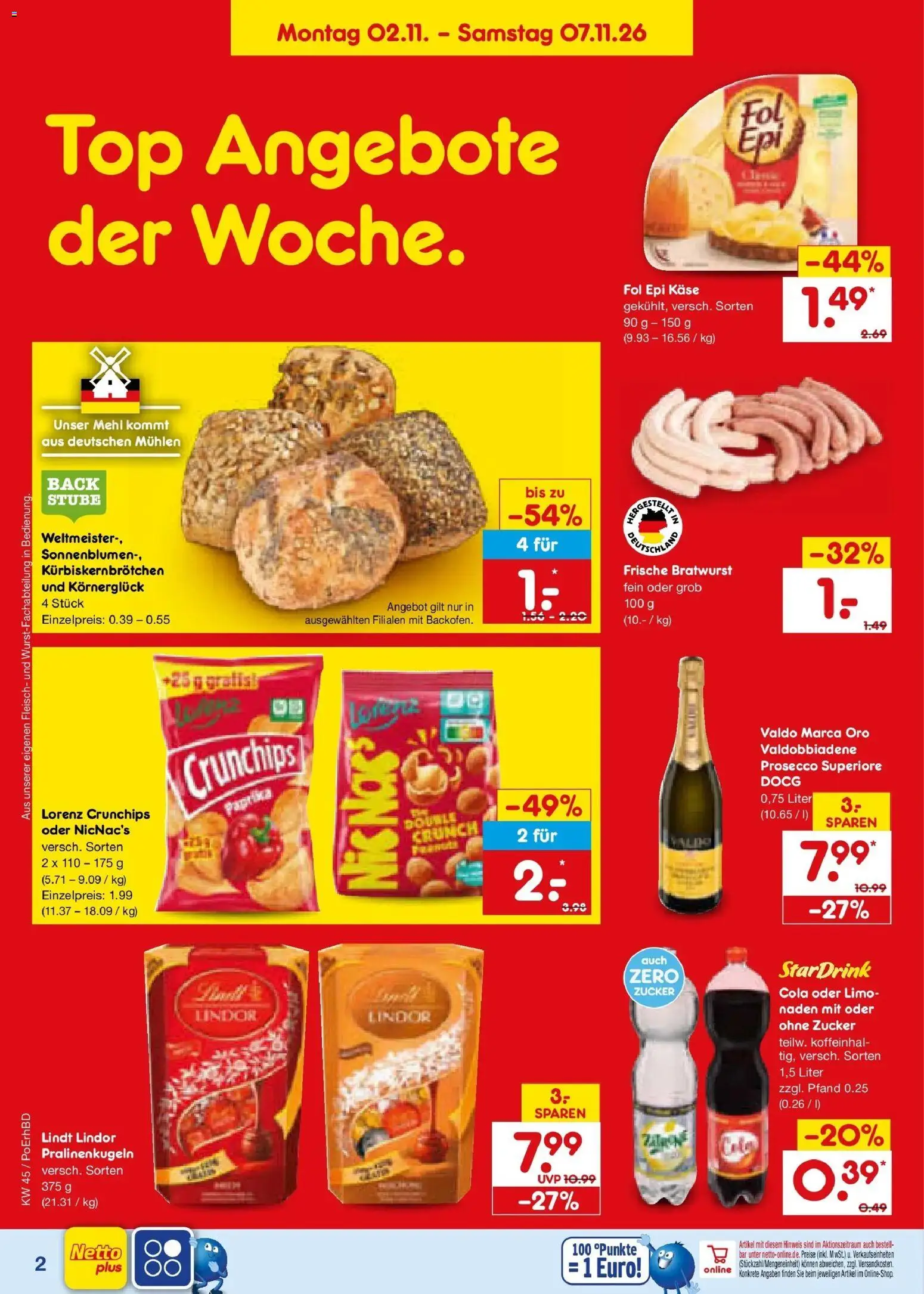 Vorschau von dem Prospekt des Geschäftes Netto Marken-Discount, gültig ab dem 02.11.2026