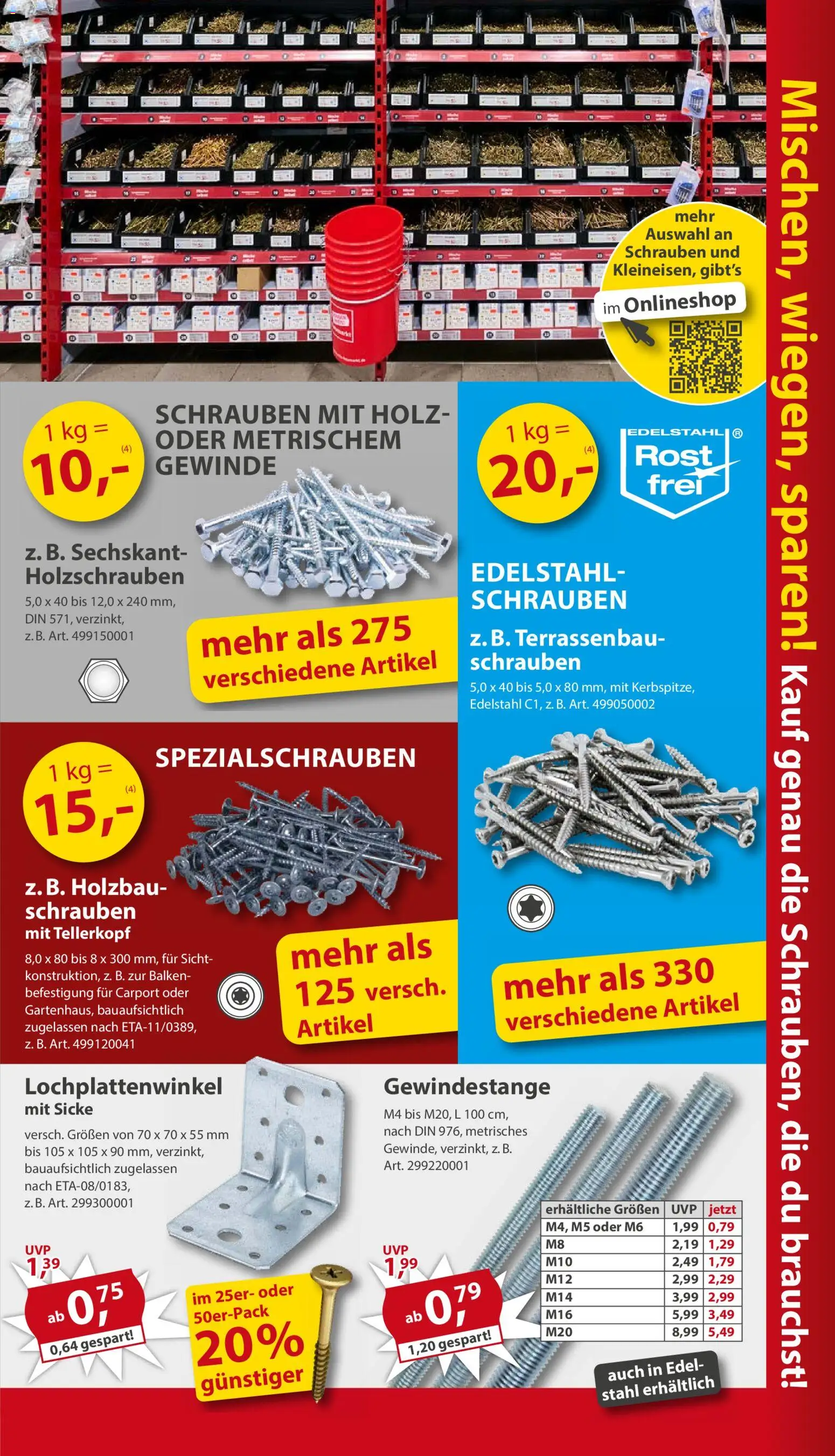 Vorschau von dem Prospekt des Geschäftes Sonderpreis Baumarkt, gültig ab dem 12.09.2026