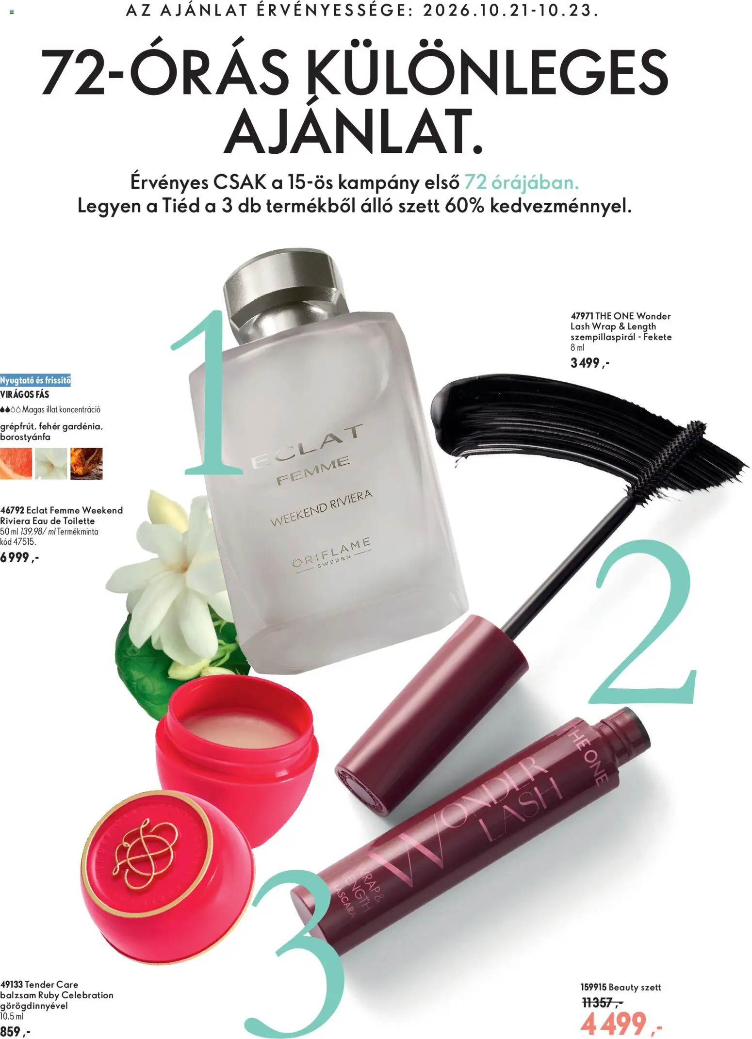 Oriflame - Oriflame Legjobb Ajánlatok megtekintése, amely érvényes 2026.10.21.-től - Szempillaspirál