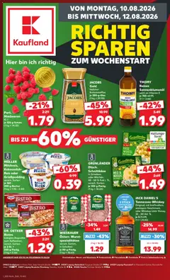 Vorschau von dem Prospekt des Geschäftes Kaufland, gültig ab dem 10.08.2026