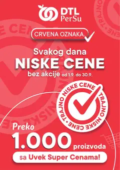 Pregled PerSu kataloga - važi od 01.09.2026