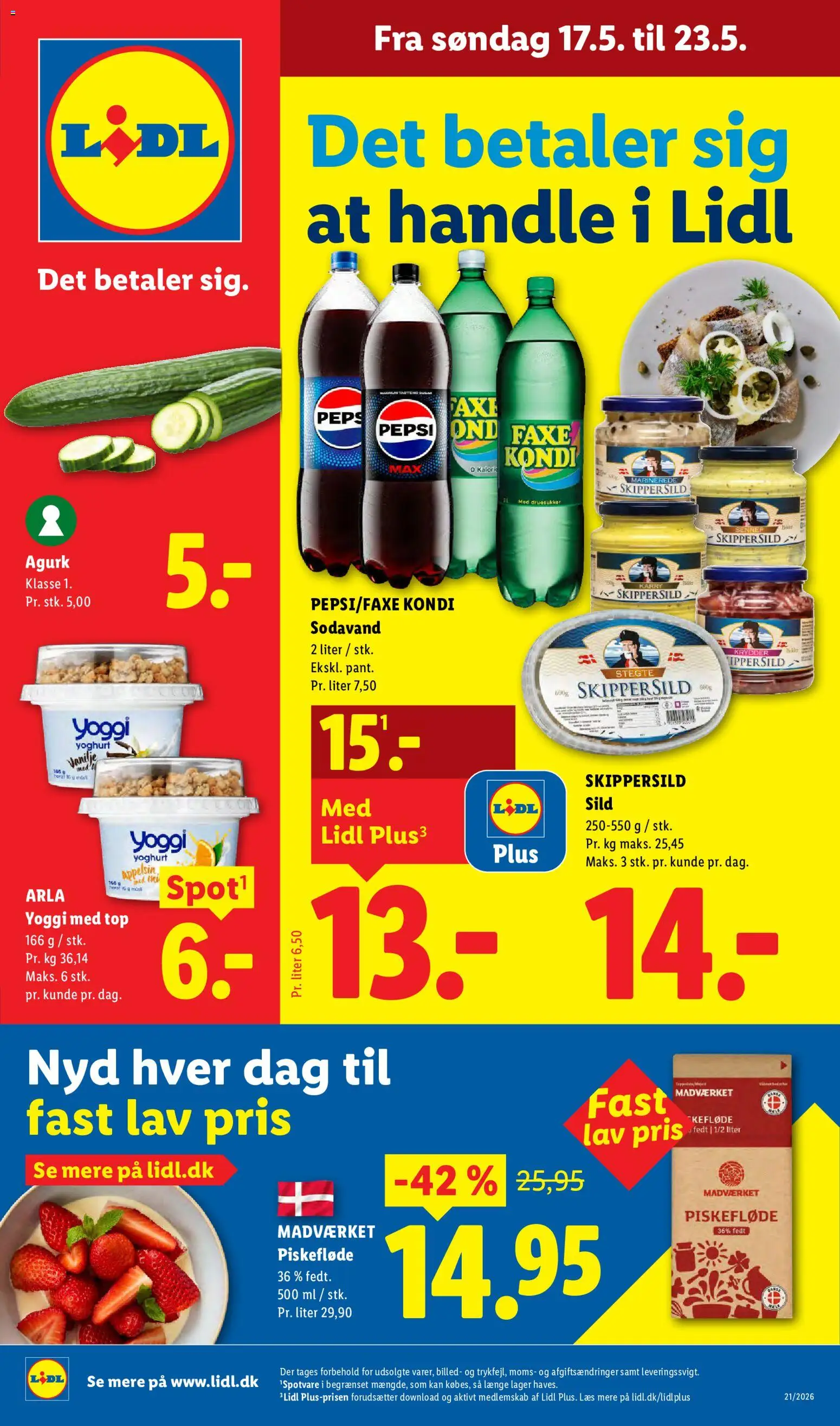 Eksempel på tilbudsavis Lidl - Tilbudsavis fra butik Lidl gyldig fra 17/05/2026
