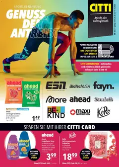 Eksempel på tilbudsavis CITTI - Sport og næring fra butik CITTI gyldig fra 26/08/2026
