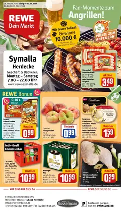 Vorschau von dem Prospekt des Geschäftes Rewe, gültig ab dem 21.06.2026