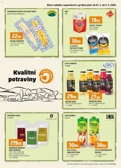 Náhled nabídky: Terno Terno leták - Kvalitní potraviny z našeho regionu platný od 22.04.2026