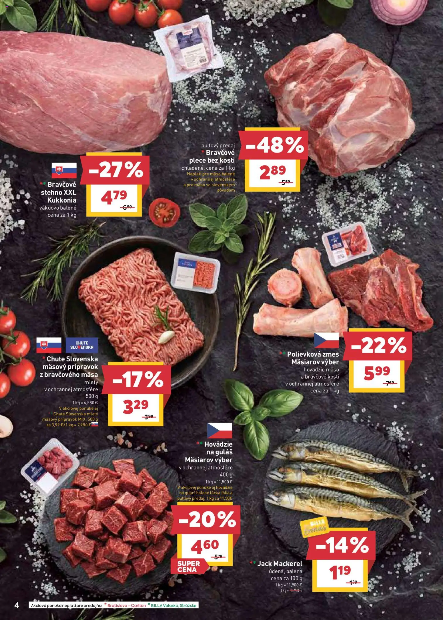 Náhľad Billa letáku platného od 12.08.2026