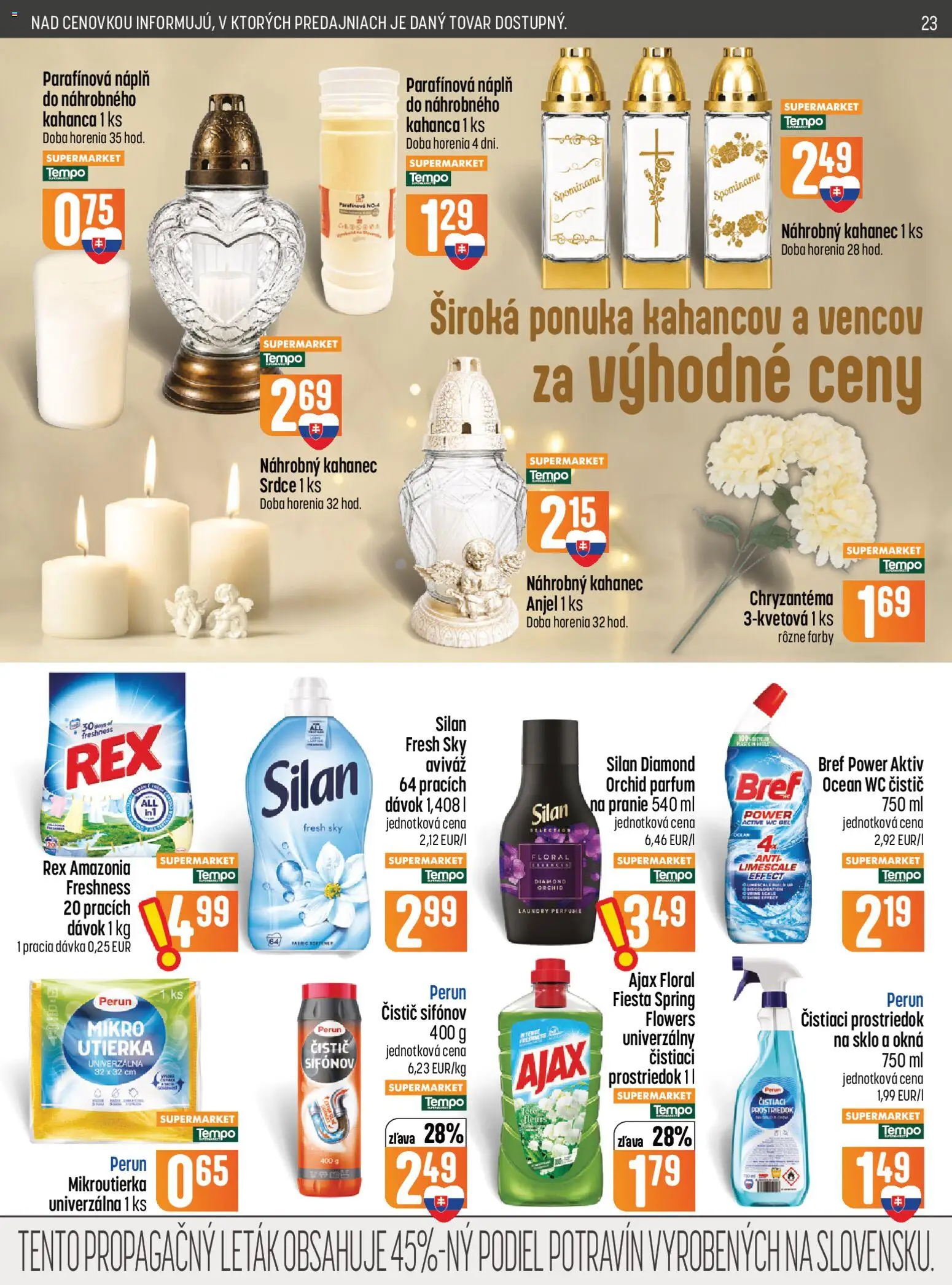 Náhľad COOP Jednota letáku platného od 08.10.2026