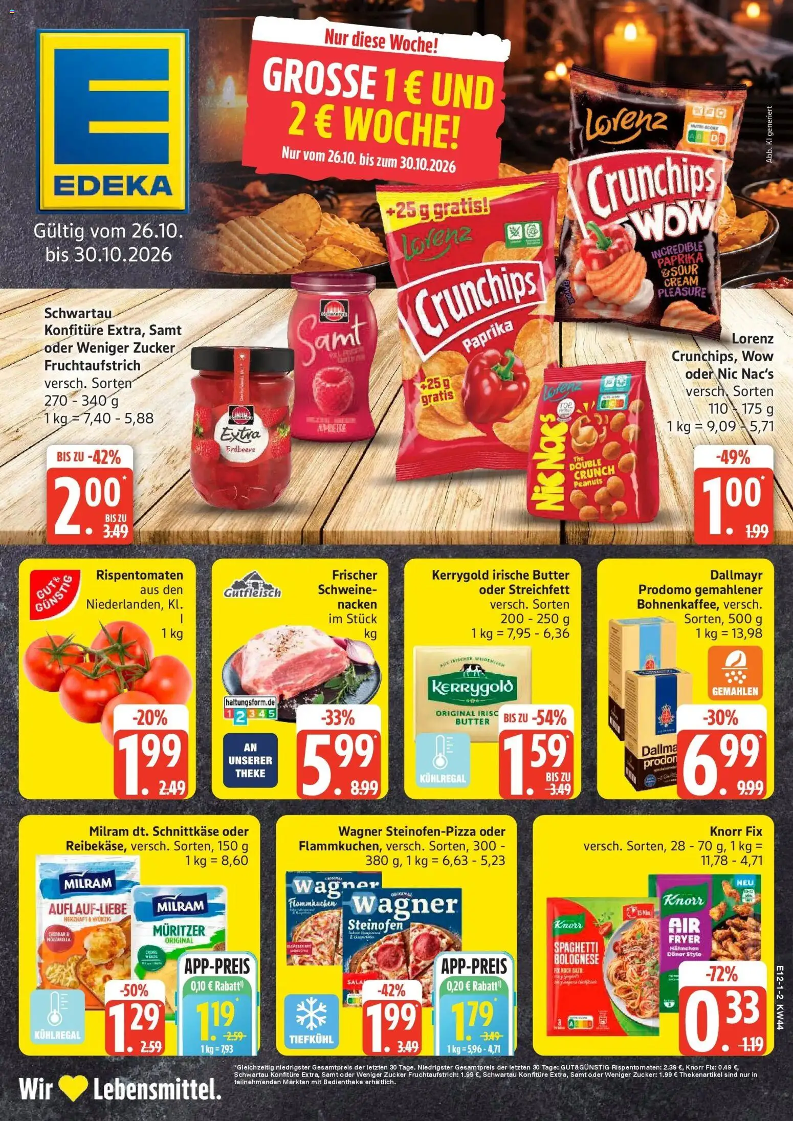 Vorschau von dem Prospekt des Geschäftes Edeka, gültig ab dem 26.10.2026