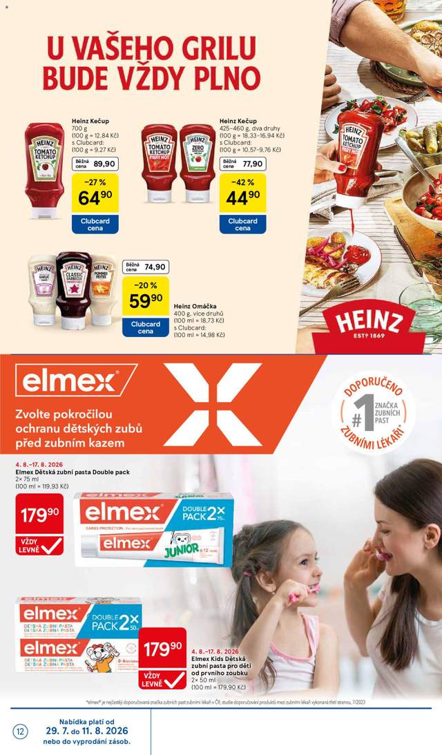 Nový Tesco leták od 05.08.