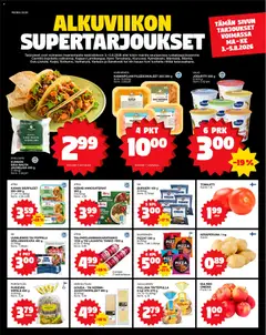 Kaupan Tokmanni Tokmanni ruokatarjoukset esikatselu, voimassa 03/08/2026