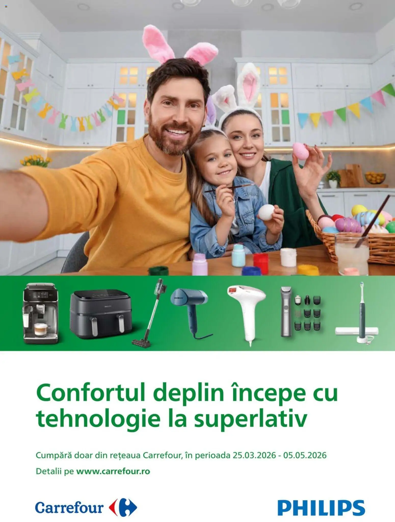 Previzualizarea de cataloage: Carrefour Carrefour Catalog Philips valabil de la 25.03.2026 - Philips