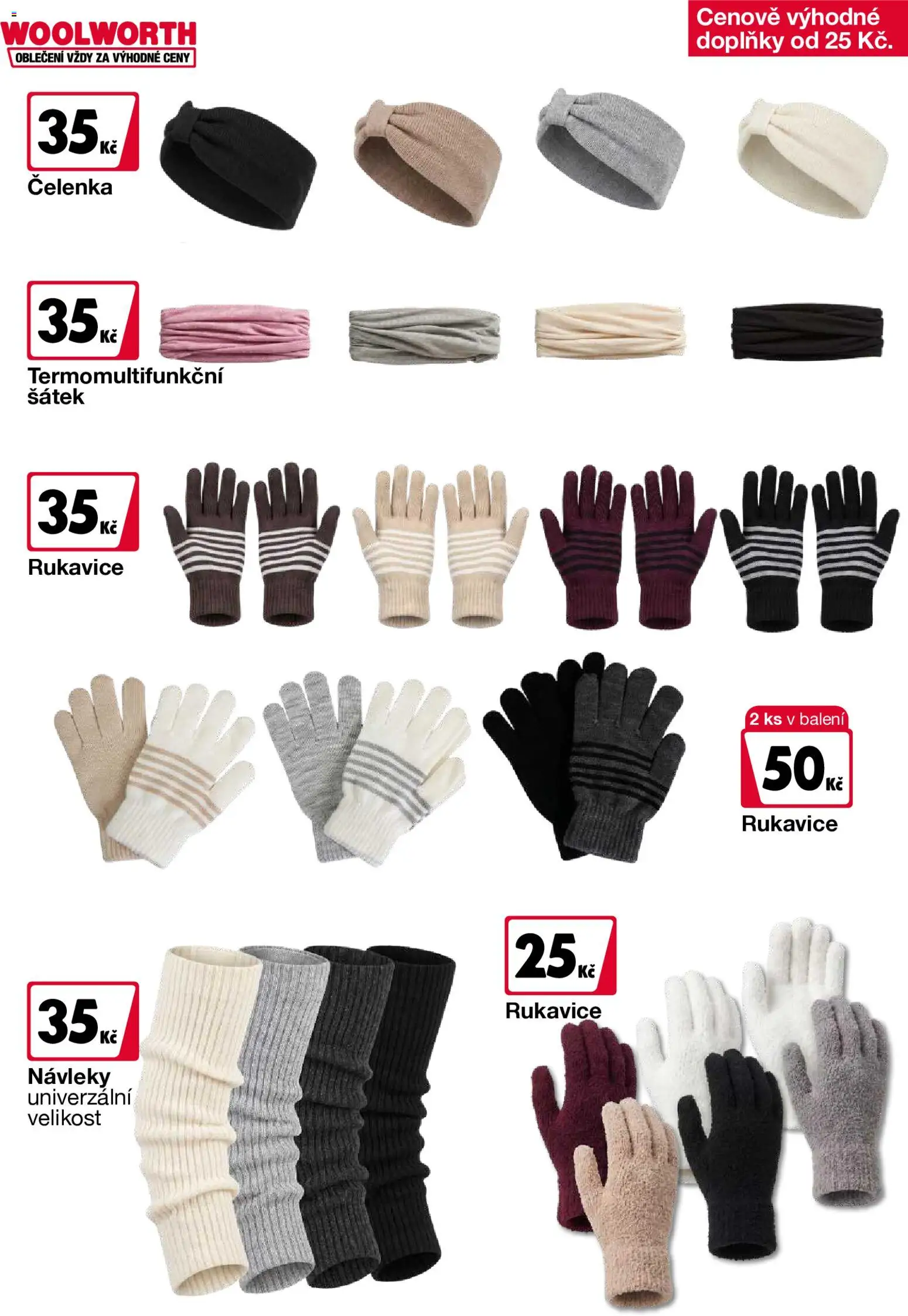 Náhľad Woolworth letáku platného od 02.10.2026 - Rukavice