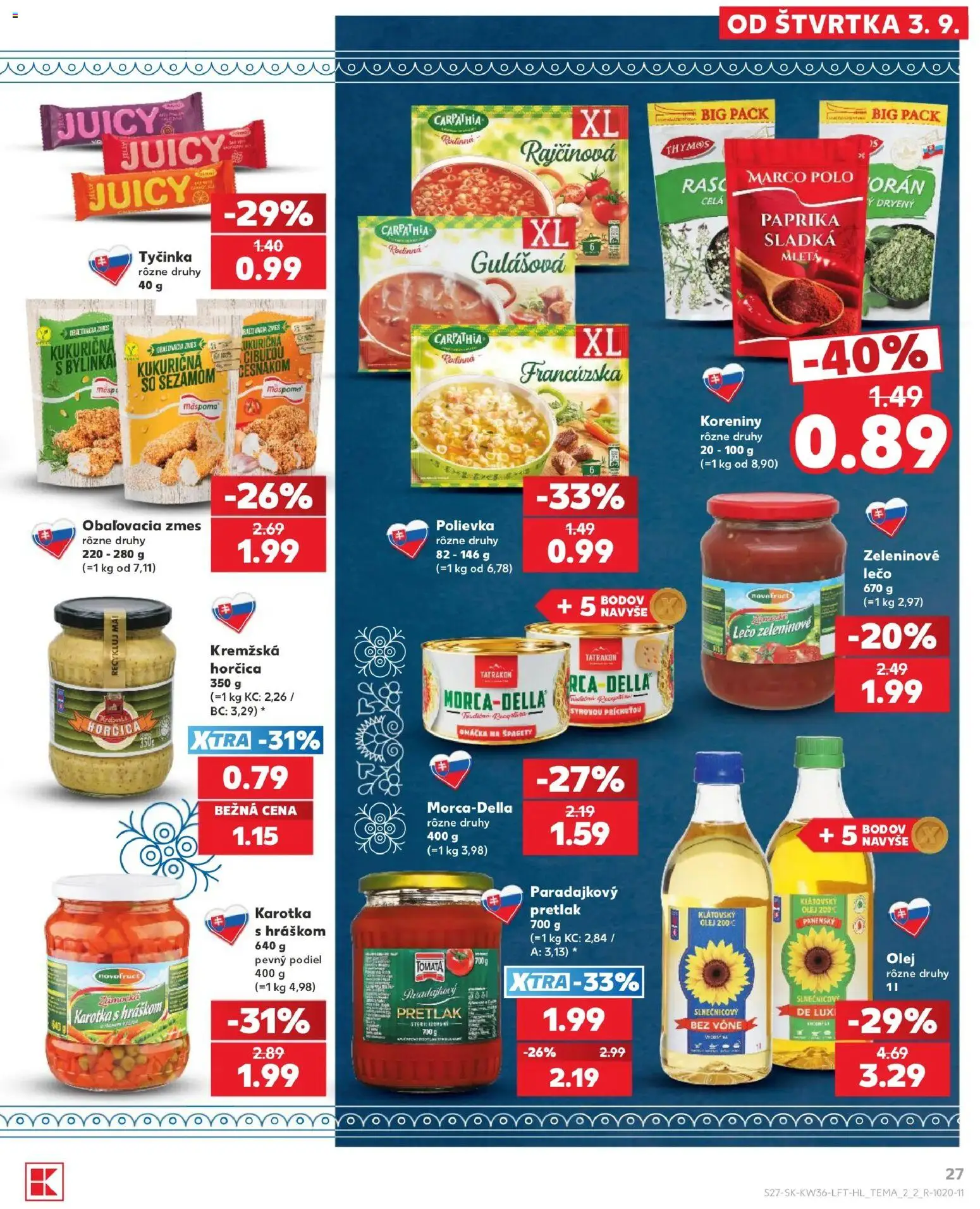 Náhľad Kaufland letáku platného od 03.09.2026