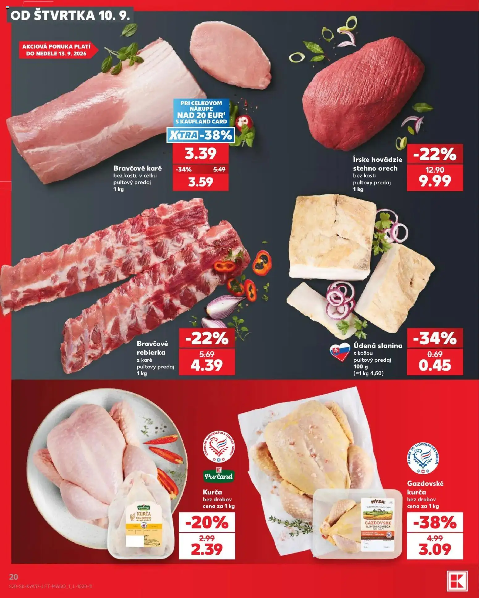 Náhľad Kaufland letáku platného od 10.09.2026