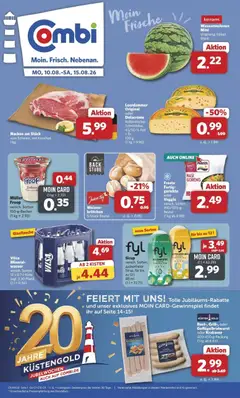 Vorschau von dem Prospekt des Geschäftes Combi, gültig ab dem 10.08.2026