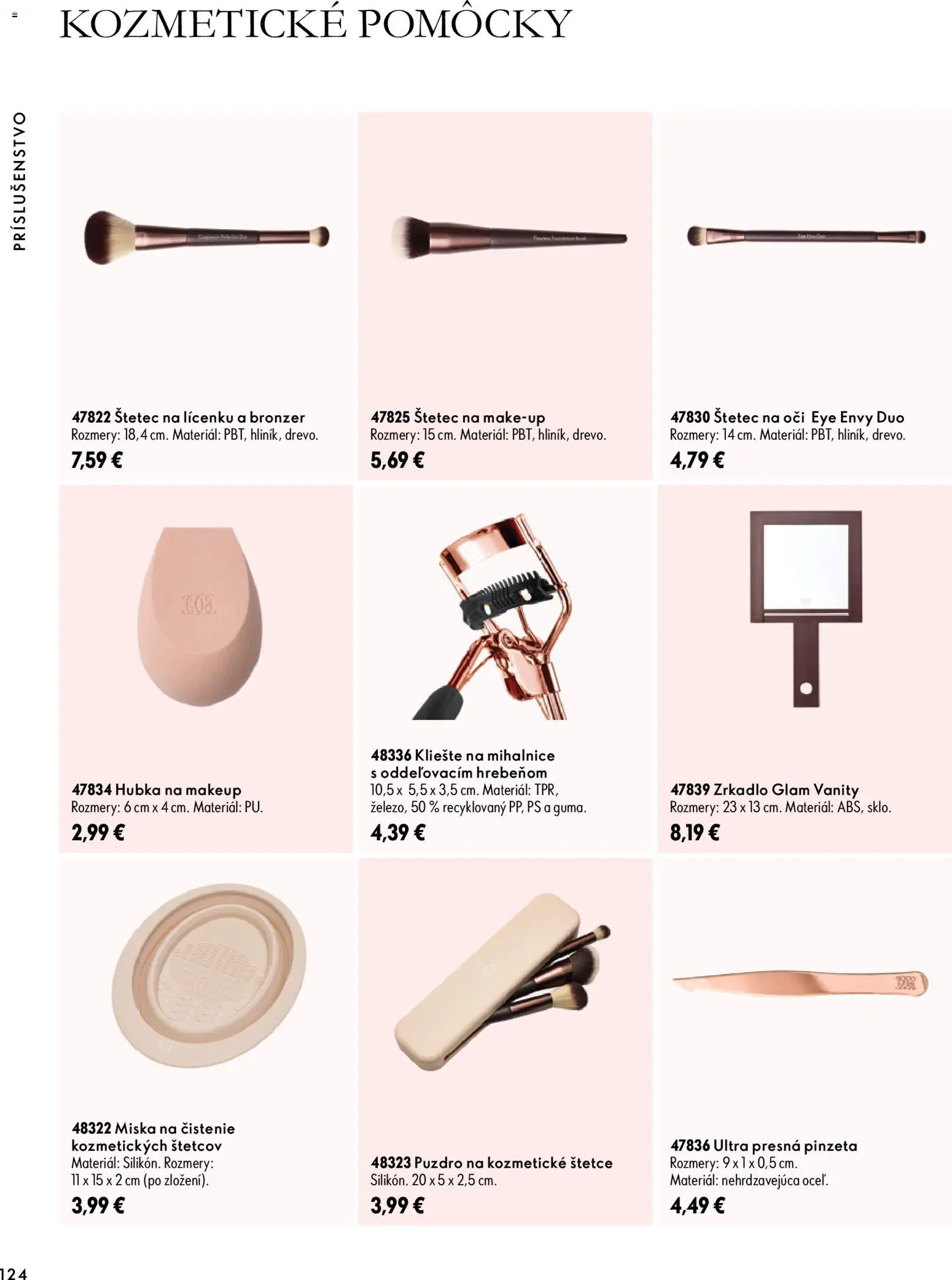 Náhľad Oriflame letáku platného od 30.09.2026 - Zrkadlo, Bronzer, Puzdro, Štetec, Hubka