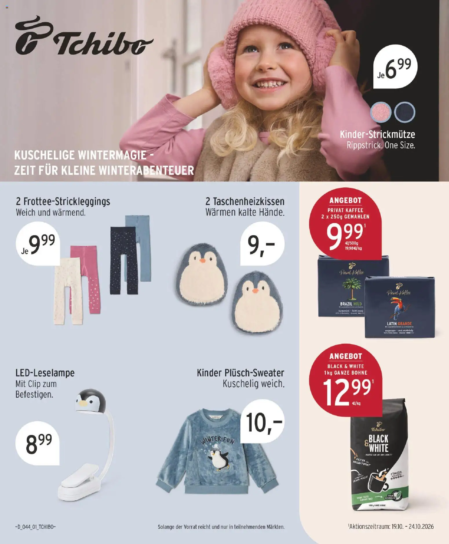 Vorschau von dem Prospekt des Geschäftes Elli Markt, gültig ab dem 26.10.2026 - Kaffee, Milch
