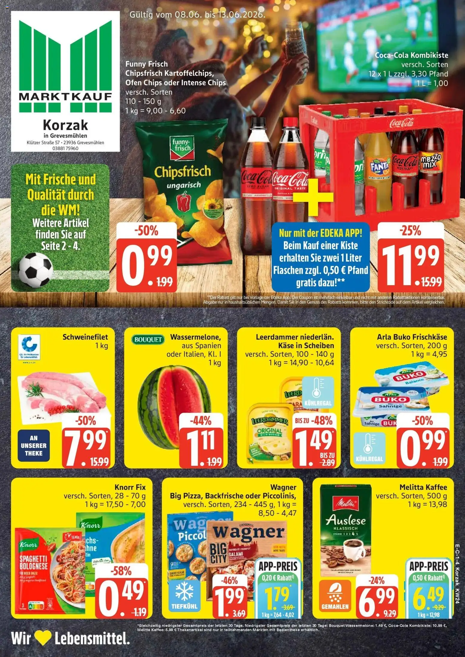 Vorschau von dem Prospekt des Geschäftes Marktkauf, gültig ab dem 08.06.2026