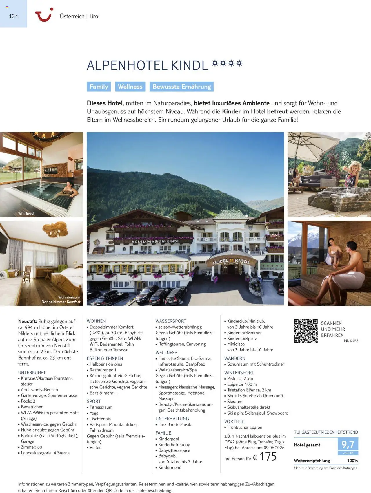 Vorschau von dem Prospekt des Geschäftes TUI, gültig ab dem 01.11.2025 - Küche, Gerichte, Ski, Babybett, Snowboard