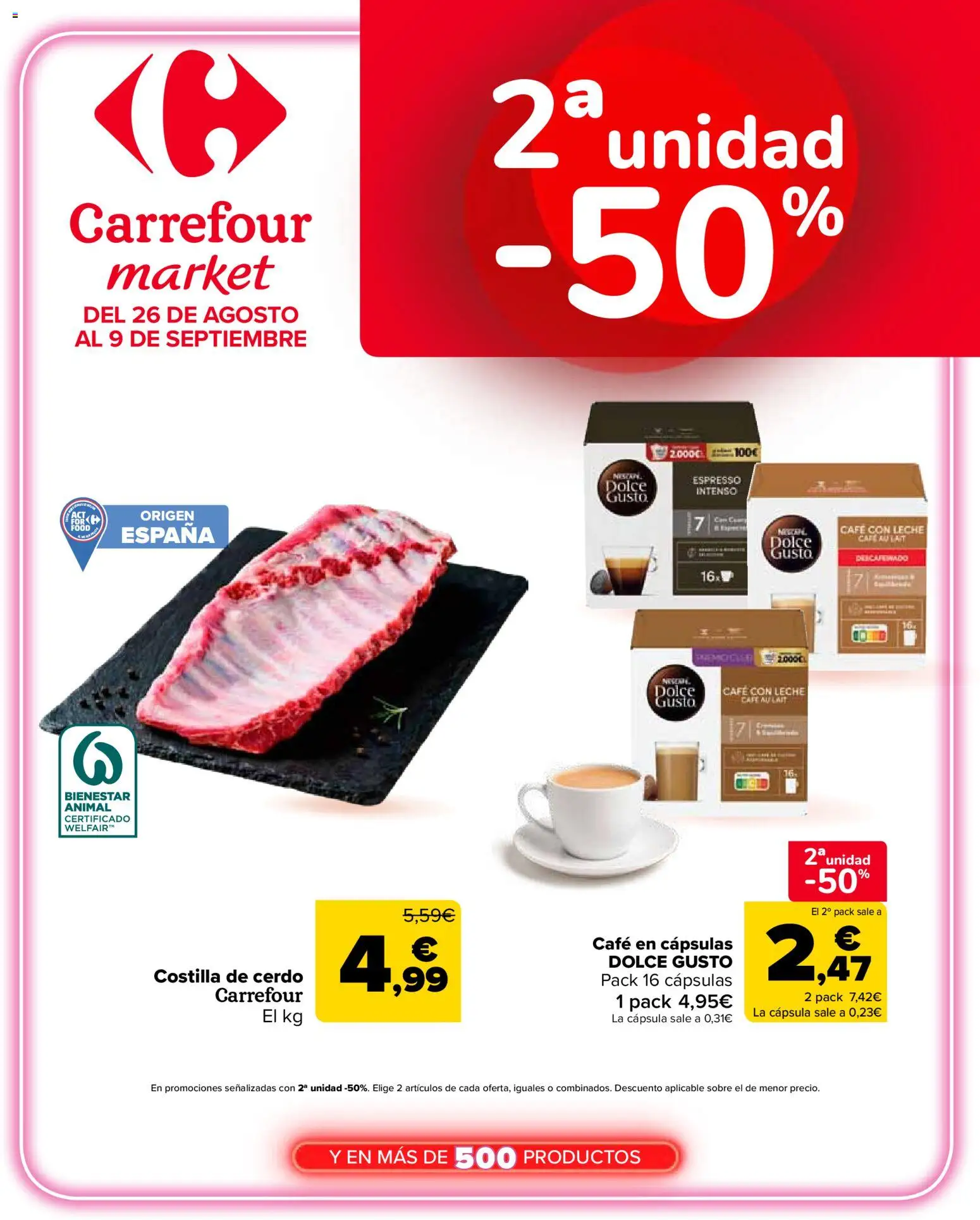 Vista previa del folleto de la tienda Carrefour Market válido desde el 26/08/2026 
