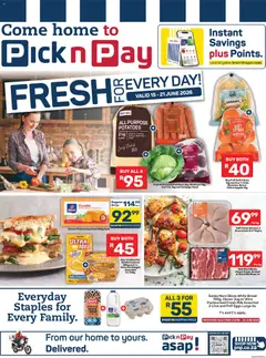 Preview of Pick n Pay flyer valid from 15/06/2026